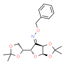 ChemSpider 2D Image | (3aR,6Z,6aR)-N-(Benzyloxy)-5-[(4R)-2,2-dimethyl-1,3-dioxolan-4-yl]-2,2-dimethyldihydrofuro[2,3-d][1,3]dioxol-6(5H)-imine | C19H25NO6