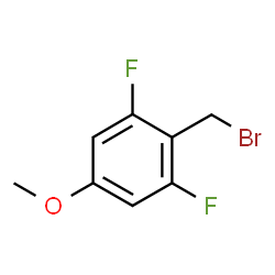 ChemSpider 2D Image | 2,6-Difluoro-4-methoxybenzyl bromide | C8H7BrF2O