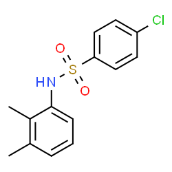 ChemSpider 2D Image | 4-Chloro-N-(2,3-dimethylphenyl)benzenesulfonamide | C14H14ClNO2S