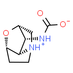 ChemSpider 2D Image | (Octahydro-1,6-epoxypyrrolizin-4-ium-7-yl)carbamate | C8H12N2O3