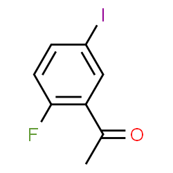 ChemSpider 2D Image | 1-(2-Fluoro-5-iodophenyl)ethanone | C8H6FIO