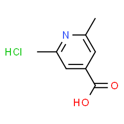 ChemSpider 2D Image | 2,6-Dimethylisonicotinic Acid Hydrochloride | C8H10ClNO2