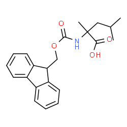 ChemSpider 2D Image | N-[(9H-Fluoren-9-ylmethoxy)carbonyl]-2-methylleucine | C22H25NO4