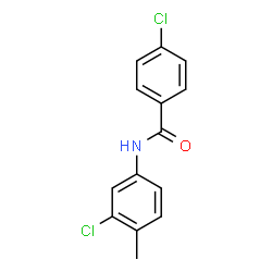 ChemSpider 2D Image | 3',4-DICHLORO-4'-METHYLBENZANILIDE | C14H11Cl2NO