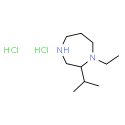 ChemSpider 2D Image | 1-Ethyl-2-isopropyl-1,4-diazepane dihydrochloride | C10H24Cl2N2