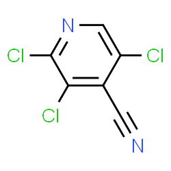 ChemSpider 2D Image | 2,3,5-Trichloroisonicotinonitrile | C6HCl3N2