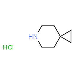 ChemSpider 2D Image | 6-azaspiro[2.5]octane hydrochloride | C7H14ClN