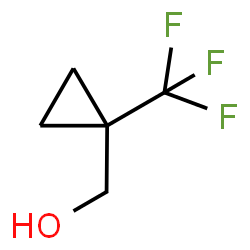ChemSpider 2D Image | 1-(Trifluoromethyl)cyclopropanemethanol | C5H7F3O