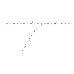 ChemSpider 2D Image | 2,3-Bis(oleoyloxy)propyl 9,12-octadecadienoate | C57H102O6