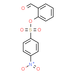 ChemSpider 2D Image | 2-Formylphenyl 4-nitrobenzenesulfonate | C13H9NO6S