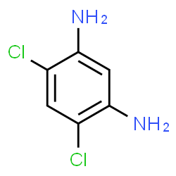 ChemSpider 2D Image | 4,6-Dichloro-1,3-benzenediamine | C6H6Cl2N2