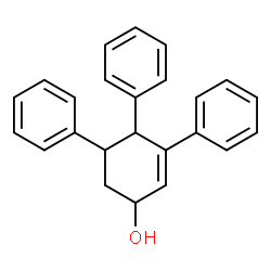 ChemSpider 2D Image | 3,4,5-Triphenyl-2-cyclohexen-1-ol | C24H22O