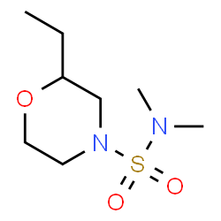 ChemSpider 2D Image | 2-Ethyl-N,N-dimethyl-4-morpholinesulfonamide | C8H18N2O3S