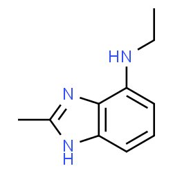 ChemSpider 2D Image | N-Ethyl-2-methyl-1H-benzimidazol-4-amine | C10H13N3