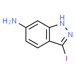 ChemSpider 2D Image | 3-Iodo-1H-indazol-6-amine | C7H6IN3