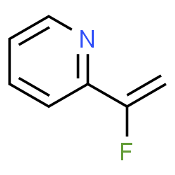 ChemSpider 2D Image | 2-(1-Fluorovinyl)pyridine | C7H6FN