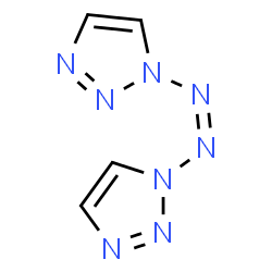 ChemSpider 2D Image | 1,1′-Azobis-1,2,3-triazole | C4H4N8