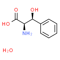 ChemSpider 2D Image | D-3-Phenylserine monohydrate | C9H13NO4