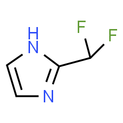ChemSpider 2D Image | 2-(Difluoromethyl)-1H-imidazole | C4H4F2N2