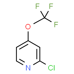 ChemSpider 2D Image | 2-Chloro-4-(trifluoromethoxy)pyridine | C6H3ClF3NO