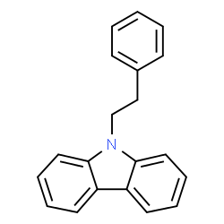 ChemSpider 2D Image | 9-(2-Phenylethyl)-9H-carbazole | C20H17N