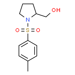 ChemSpider 2D Image | {1-[(4-Methylphenyl)sulfonyl]-2-pyrrolidinyl}methanol | C12H17NO3S