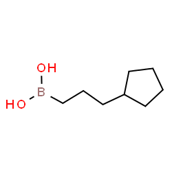 ChemSpider 2D Image | (3-Cyclopentylpropyl)boronic acid | C8H17BO2