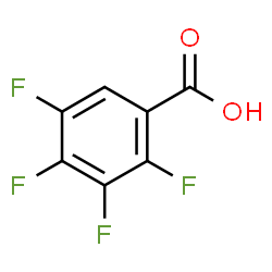 ChemSpider 2D Image | 2,3,4,5-Tetrafluorobenzoic acid | C7H2F4O2