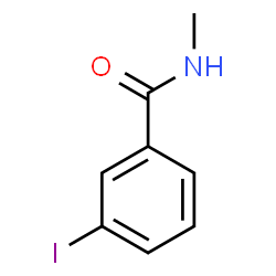 ChemSpider 2D Image | 3-Iodo-N-methylbenzamide | C8H8INO
