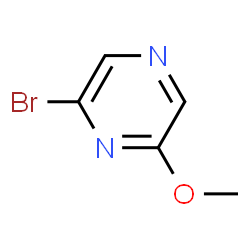 ChemSpider 2D Image | 2-Bromo-6-methoxypyrazine | C5H5BrN2O