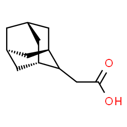 ChemSpider 2D Image | (1r,3r,5r,7r)-Adamantan-2-ylacetic acid | C12H18O2