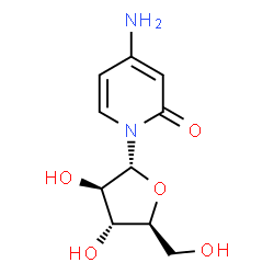 ChemSpider 2D Image | 3-deazacytidine | C10H14N2O5