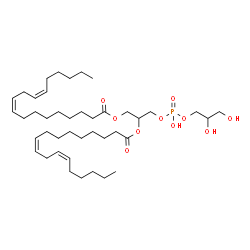 ChemSpider 2D Image | dilinoleoyl phosphatidylglycerol | C42H75O10P