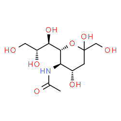 ChemSpider 2D Image | N-acetylneuraminol | C11H21NO8