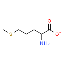 ChemSpider 2D Image | homomethioninate | C6H12NO2S