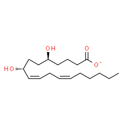 ChemSpider 2D Image | 5(S),8(R)-DiHODE(1-) | C18H31O4