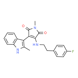 ChemSpider 2D Image | IM-12 | C22H20FN3O2