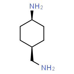 ChemSpider 2D Image | cis-4-(Aminomethyl)cyclohexanamine | C7H16N2
