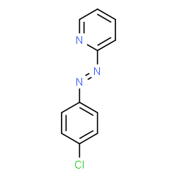 ChemSpider 2D Image | 2-[(E)-(4-Chlorophenyl)diazenyl]pyridine | C11H8ClN3