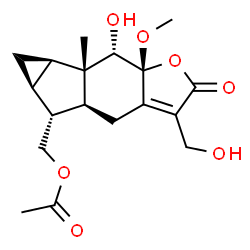 ChemSpider 2D Image | Chlorajapolide E, (rel)- | C18H24O7
