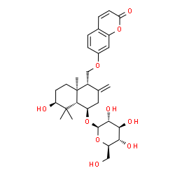ChemSpider 2D Image | Gumoside B | C30H40O10