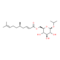 ChemSpider 2D Image | citrusoside A | C21H36O7