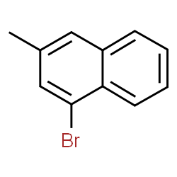 ChemSpider 2D Image | 1-Bromo-3-methylnaphthalene | C11H9Br