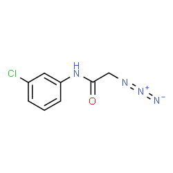 ChemSpider 2D Image | 2-Azido-N-(3-chlorophenyl)acetamide | C8H7ClN4O