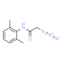 ChemSpider 2D Image | 2-Azido-N-(2,6-dimethylphenyl)acetamide | C10H12N4O