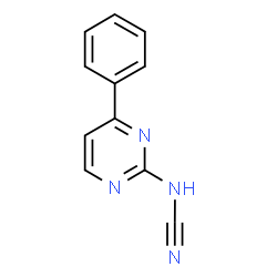 ChemSpider 2D Image | (4-Phenyl-2-pyrimidinyl)cyanamide | C11H8N4