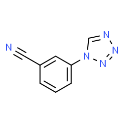 ChemSpider 2D Image | 3-(1H-Tetrazol-1-yl)benzonitrile | C8H5N5