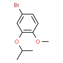 ChemSpider 2D Image | 4-Bromo-2-isopropoxy-1-methoxybenzene | C10H13BrO2