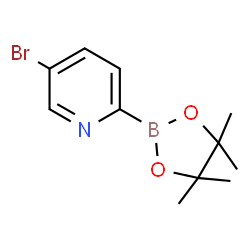 ChemSpider 2D Image | 5-Bromo-2-(4,4,5,5-tetramethyl-1,3,2-dioxaborolan-2-yl)pyridine | C11H15BBrNO2