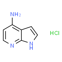 ChemSpider 2D Image | 1H-pyrrolo[2,3-b]pyridin-4-amine hydrochloride | C7H8ClN3